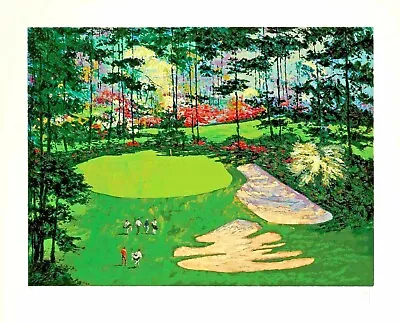 Mark King AUGUSTA HOLE # 10  Ltd Ed Hand Signed & Numbered Serigraph MASTERS • $265