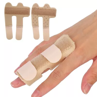 Adjustable Hand Support Finger Guard Splint Protection Injury Recovery Brace FST • £4.28