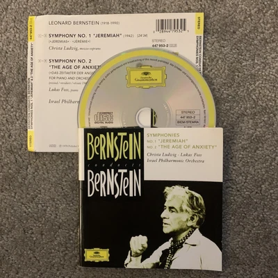 £1.99 • Buy Bernstein Conducts Bernstein: Symphonies 1 & 2 (CD)