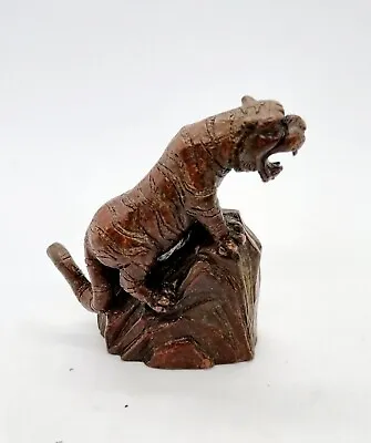 Bronze Japanese Tiger Okimono. Signed. • £95