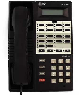 Fully Refurbished Avaya Partner MLS 18D Display Phone (Black) • $63