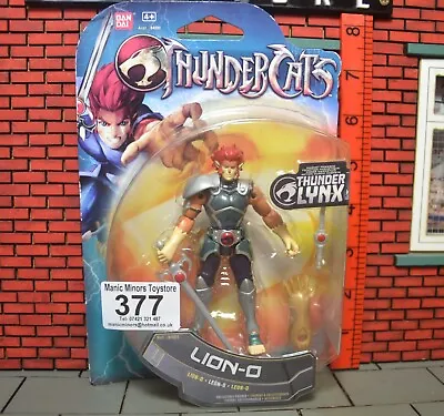 £5.99 • Buy Thundercats Bandai Re-Issue Action Figure - Lion-O - #377
