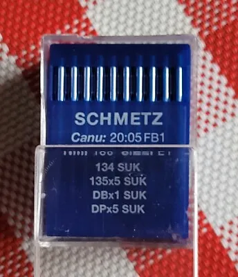 10 SCHMETZ Industrial Sewing Machine Needles 135X5   DPX5 Choose Size • $9.09