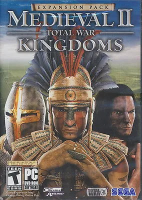 Medieval II 2 Total War KINGDOMS EXPANSION PC Game NEW IB • $6.15