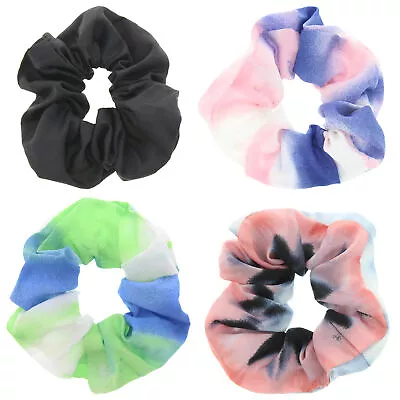 Zac's Alter Ego Set Of 4 Acid Wash Tie Dye Scrunchies • £5.69