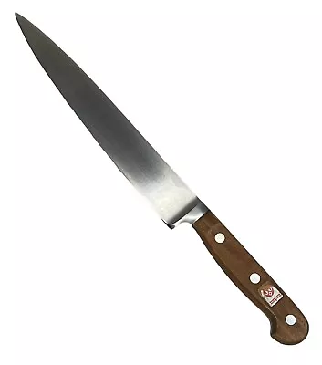 MUNDIAL 8  Blade Chef Knife 2111-8 Wood Handle BRAZIL Forged No Stain • $8.95