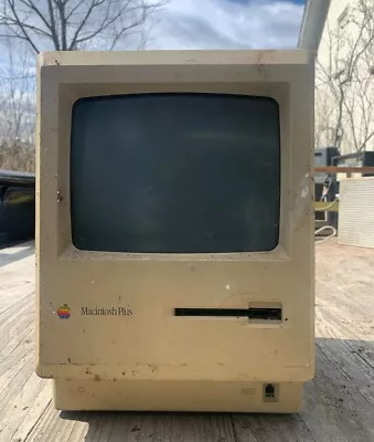 Apple Computer Macintosh Plus 1 MB (1987) - UNTESTED AS IS • $36