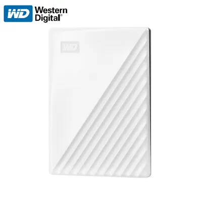 WD 1TB 2TB 4TB 5TB My Passport Portable External Hard Drive USB 3.2 WHITE +TK# • £76.21