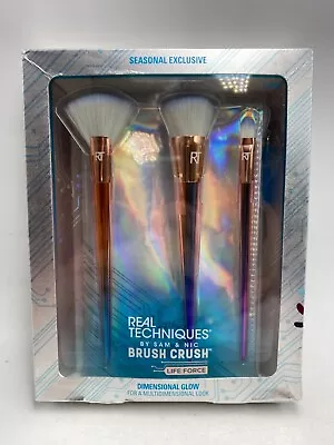 Real Techniques - Dimensional Glow Make Up Brush Set 01938 • $39.99