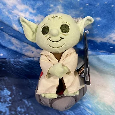 Disney Store Star Wars Yoda Jedi Master Coruscant Series 20cm Plush New • £6.99