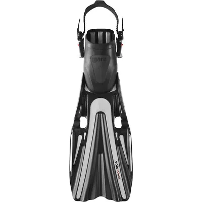 Used Mares Volo Power Open Heel Scuba Fins - Silver - Small • $105