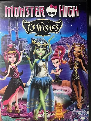 Monster High: 13 Wishes [DVD] FREE SHIPPING • $9.96