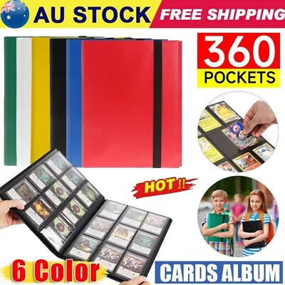 360 Cards Trading Card Binder 9 Pocket Folder Album For CCG MTG Magic Yugioh NEW • $18.90