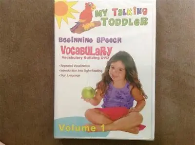 My Talking Toddler-Beginning Speech Vocabulary - DVD -  Very Good - - -  -  -  - • $6.29