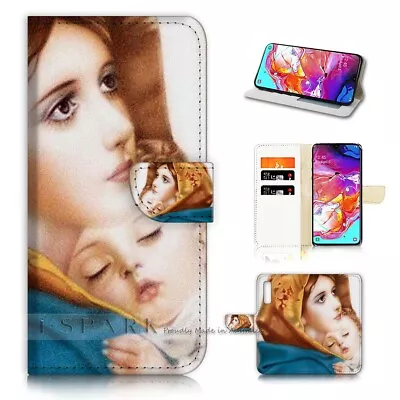 ( For Optus X Power 2 ) Flip Wallet Case Cover AJ31039 Virgin Mary • $12.99