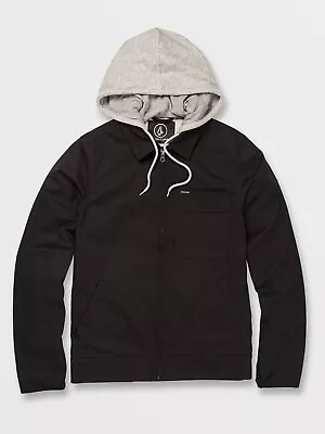 Brand New Mens Volcom Korman Hood Jacket Black Size Medium • $56
