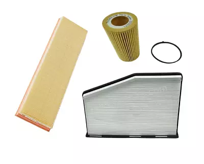 Air Filter+Cabin Air Filter+Engine Oil Filter Kit For Volkswagen Jetta Rabbit • $61.40