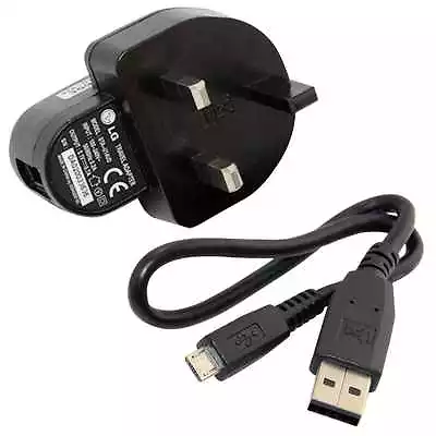 Genuine LG G4 G3 G2 Nexus 5 4 Optimus GD900 Micro USB Wall Charger Plug Cable • £5.94