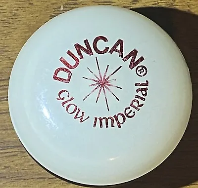 Vintage 1980’s Duncan Glow Imperial Yo-yo Black Back No String • $12
