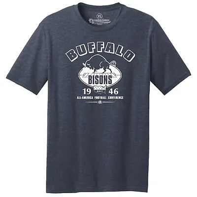 Buffalo Bisons AAFC 1946 Football TRI-BLEND Tee Shirt - Buffalo Bills • $22