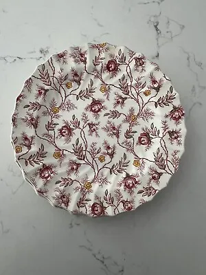 Vintage Copeland Spode Rosebud Chintz 8” Dessert Plate Set Of 3 • $35