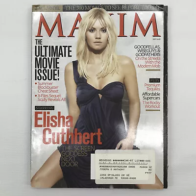 Maxim Magazine May 2008 Used Subscription Edition Cover: Elisha Cuthbert • $12.99