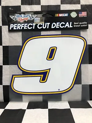 Chase Elliott 2024 Wincraft #9 Car Number Decal Perfect Cut Decal 8 X 8 • £12.54