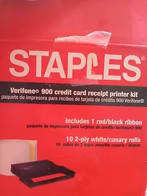 Staples Verifone 900 Credit Card Receipt Printer Kit • $16.95