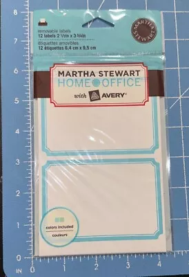 MARTHA STEWART Removable LABELS 72467 • $6.99