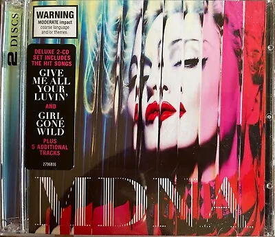 MADONNA - MDNA Deluxe Edition 2 X CD 2012 Interscope AS NEW! • $6.47