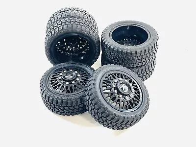 New CEN Racing Fury Country Hunter M/T Tires Black Wheels Ford F450 Dually • $109.99