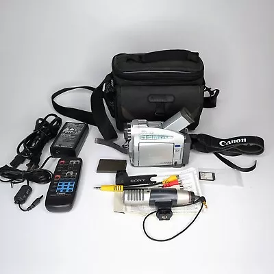 Canon ZR25 MiniDV Camcorder Video Camera Player Bundle ZR25MC • $59.99