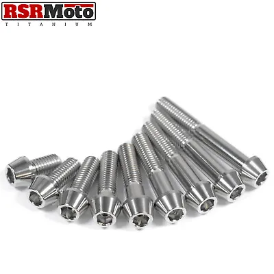 M8 Titanium Taper Cone Allen Bolts Screws 15 20 25 30 35 40 45 50 55 X1.25 • $5.98