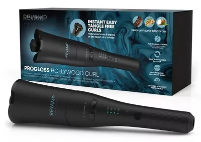 REVAMP Progloss Hollywood Curl Automatic Heated Rotating Hair Curler - …. • £34.99