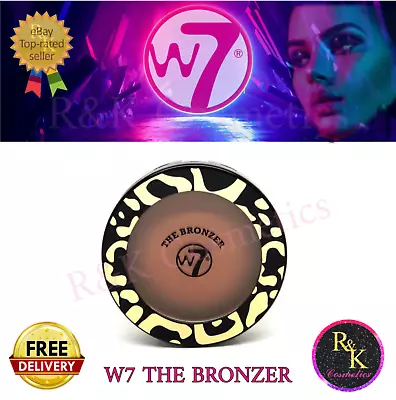 W7 The Bronzer Matte - Bronzing Powder Tan Glow Contouring Bronze Golden Powder • £3.94