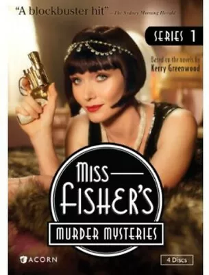 MISS FISHER'S MURDER MYSTERIES - Series 1 - 4 Disc Set DVD • $8.95