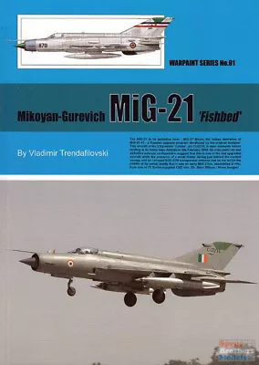 WPT091 Warpaint Books - MiG-21 Fishbed • $52.34