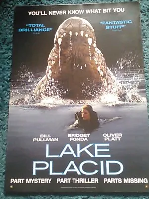 Lake Placid (Bridget Fonda Bill Pullman Oliver Platt) 1999 A2 Movie Poster • £9.99