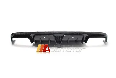 Carbon Fiber Rear Bumper Diffuser Fits 2015-2021 Mercedes W205 C43 C63 C63S AMG • $699.99