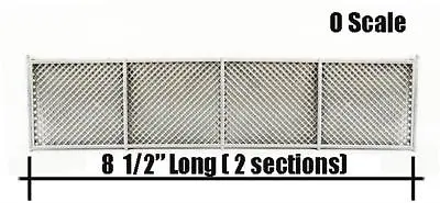 CHAIN LINK Fencing   CHAIN LINK Fencing Approx 8.5 Inches O Scale Detailing • $9.29