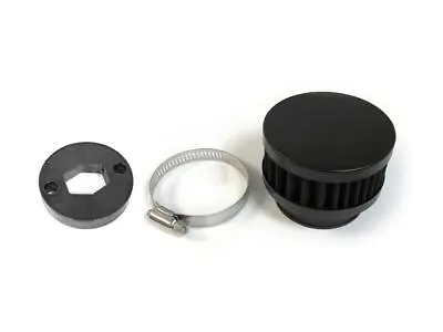 78.5cc Round High Performance Air Filter (Black) For Motorized Bicycle Engine • $20