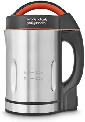 Morphy Richards 48822 Soup Maker Stainless Steel 1000 W 1.6 Liters • £88.86