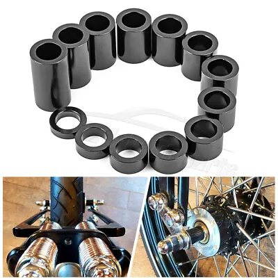 13x Motorcycle Wheel Axle Spacers 3/4  ID 1-1/8  OD Customs For Harley Davidson • $24.98