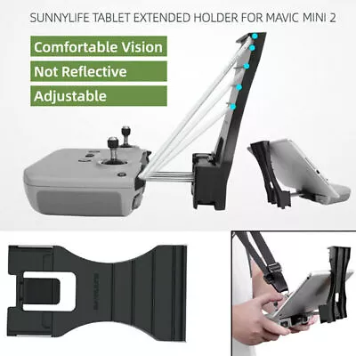 7.9~10.5 Tablet Holder Extend Bracket For DJI Mavic Air 2S Mini 2 Remote Control • £9