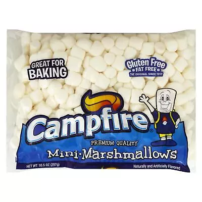 Campfire Mini Marshmallows - Case Of 24 - 10.5 Oz • $100.99