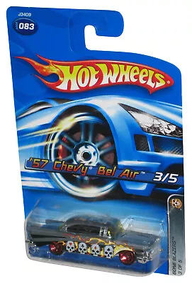 Hot Wheels Bone Blazers 3/5 (2006) Silver '57 Chevy Bel Air Car #083 • $11.98