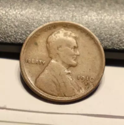 1910 S US Lincoln Cent 1c VG  (Semi Key) • $0.99
