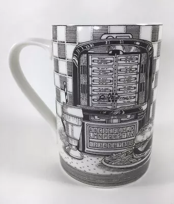 Slice Of Life Malt Shoppe Coffee Mug 222 Fifth By Marla Shega Awesome Cup • $16.95