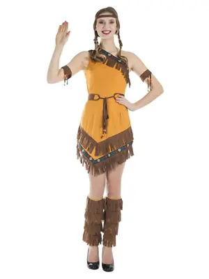 £16.99 • Buy Ladies Native American Inspired Costume