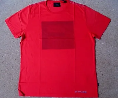Jaguar Tee Shirt F Type OFFICIAL New With Tags RED XXL Only 50JSS14FTRXXL • £19.66
